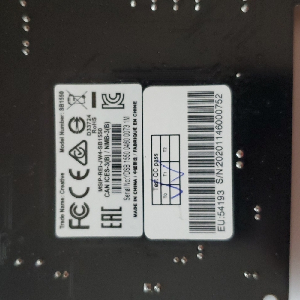 SoundBlaster Audigy RX 7.1 Sound card - Picture 5 of 9